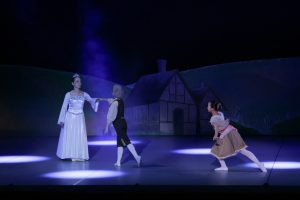 雪の女王に連れ去られるカイ