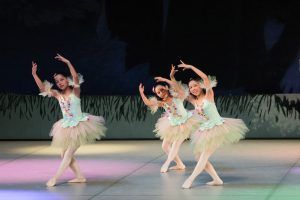 小学校高学年による花の踊り